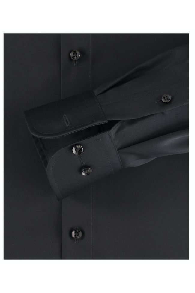 Casamoda Hemd Herren Casamoda Comfort Bügelfreie Einfarbig Kragen Französisch Lange Ärmel