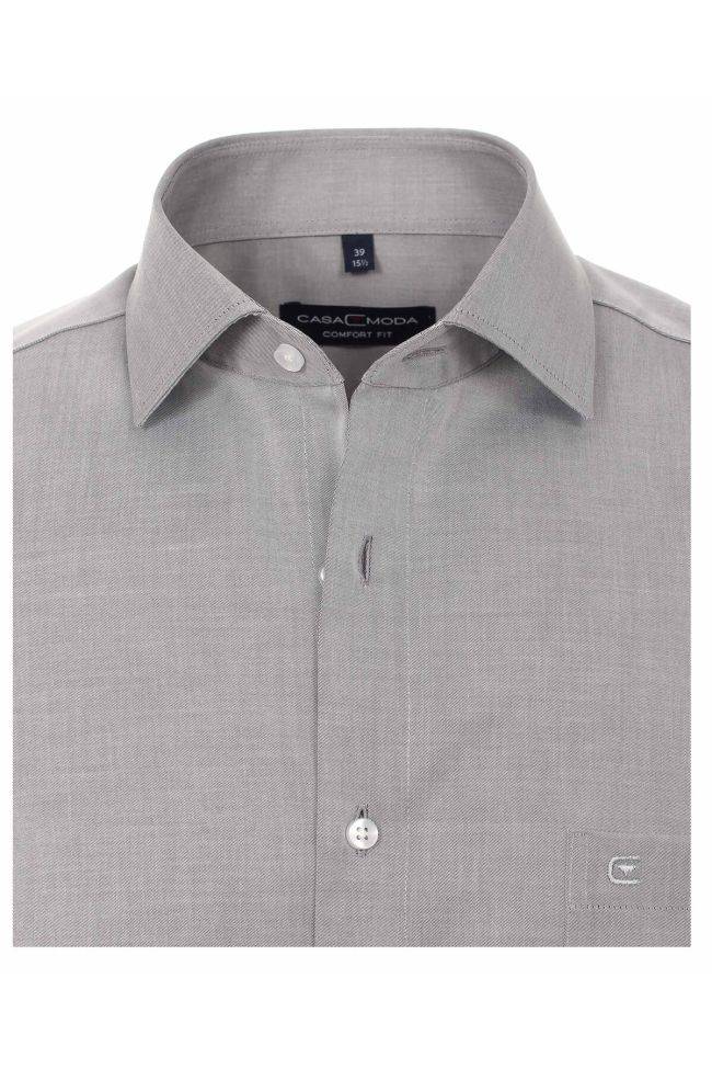 Casamoda Hemd Herren Casamoda Comfort Bügelfreie Einfarbig Kragen Französisch Lange Ärmel