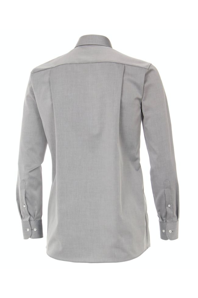 Casamoda Hemd Herren Casamoda Comfort Bügelfreie Einfarbig Kragen Französisch Lange Ärmel