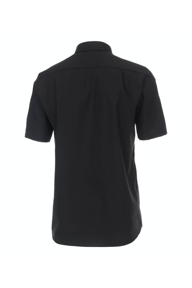 Casamoda Hemd Herren Casamoda Comfort Einfarbig Kragen Französisch Kurze Ärmel