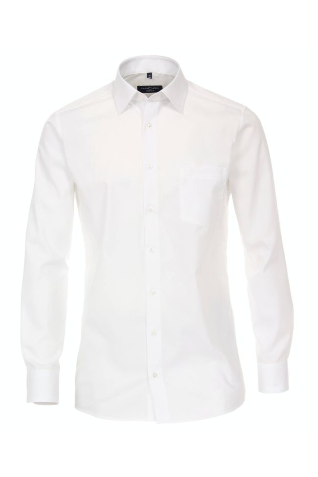 casamoda Hemd Herren Casamoda Regular Bügelfreie Einfarbig kragen Französisch Lange Ärmel