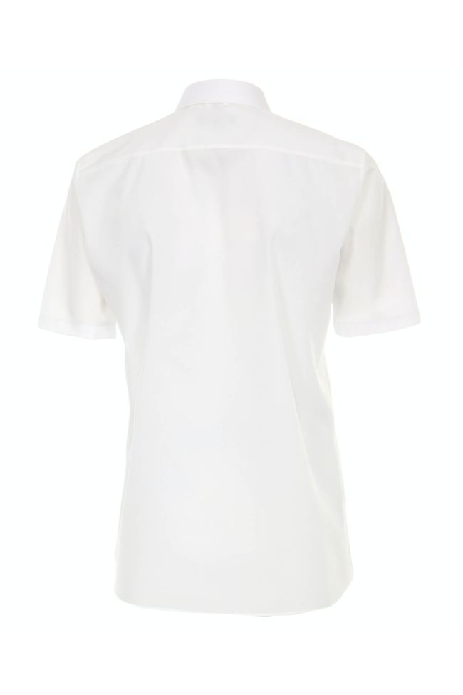 Casamoda Hemd Herren Casamoda Regular Bügelfreie Einfarbig Kragen Französisch Kurze Ärmel