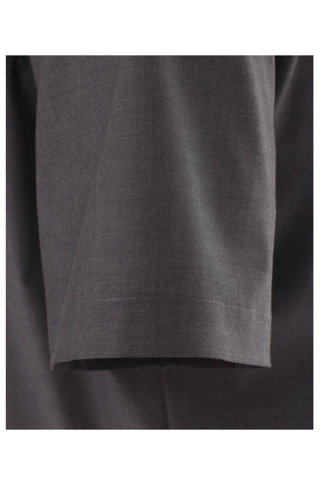 Casamoda Hemd Herren Casamoda Regular Bügelfreie Einfarbig Kragen Französisch Kurze Ärmel