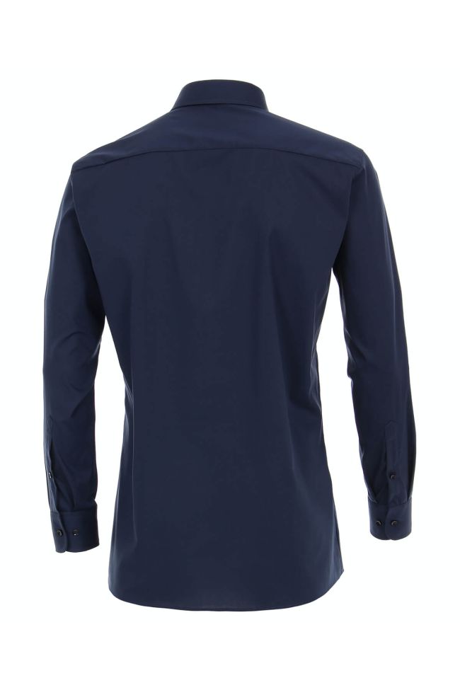 Casamoda Hemd Herren Casamoda Regular Bügelfreie Einfarbig Kragen Französisch Lange Ärmel