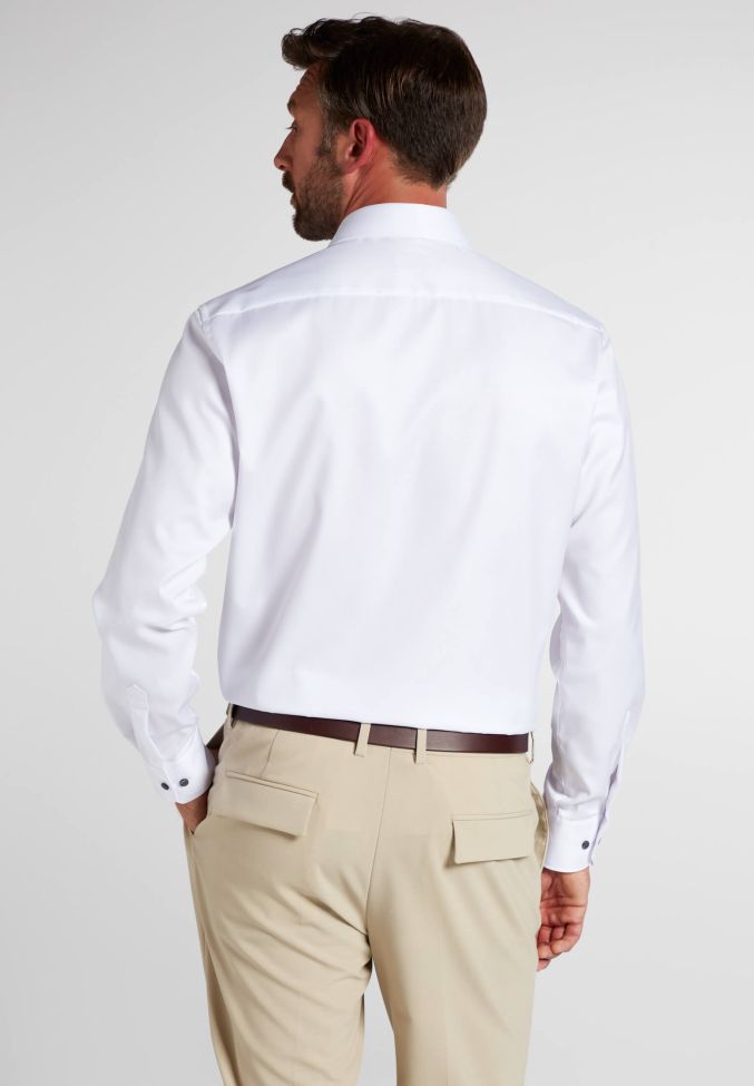 Eterna Hemd Herren Eterna Classic Bügelfreie Kragen Französisch Lange Ärmel