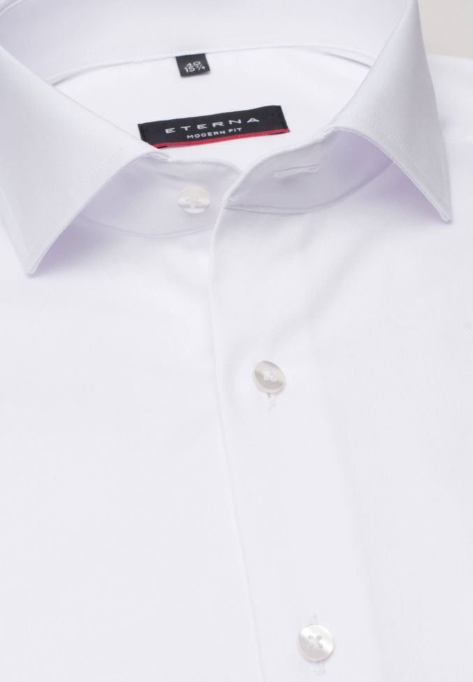 Eterna Hemd Herren Eterna Classic Bügelfreie Kragen Französisch Lange Ärmel