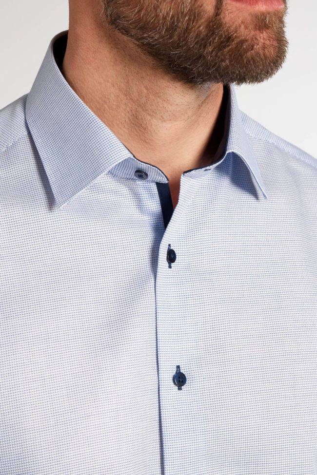 Eterna Hemd Herren Eterna Classic Bügelfreie Kragen Italienisch Kurze Ärmel