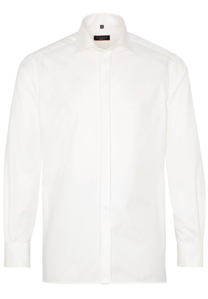 Eterna Hemd Herren Eterna Classic Bügelfreie Kragen Italienisch Lange Ärmel
