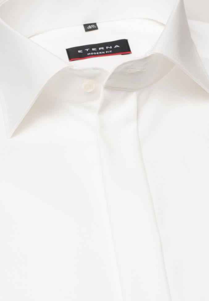 Eterna Hemd Herren Eterna Classic Bügelfreie Kragen Italienisch Lange Ärmel