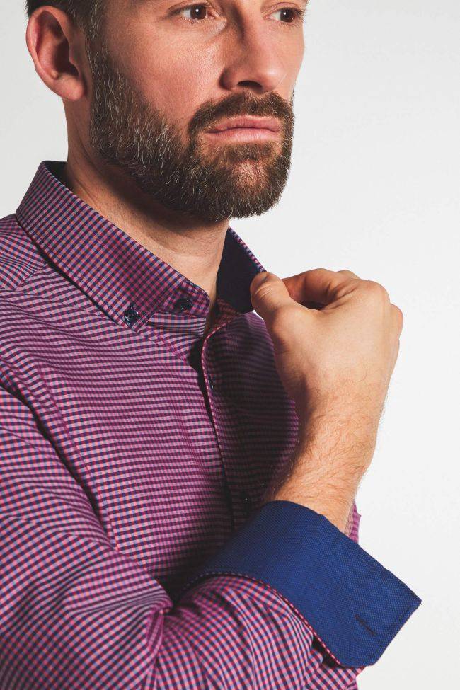 Eterna Hemd Herren Eterna Classic Bügelfreie Kragen Italienisch Lange Ärmel