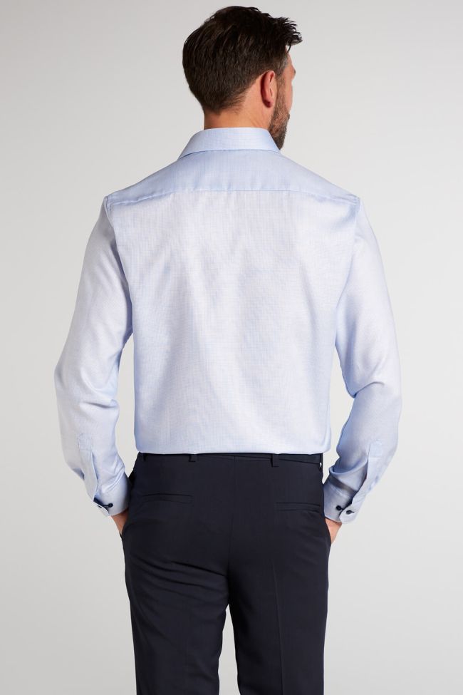 Eterna Hemd Herren Eterna Classic Bügelfreie Kragen Italienisch Lange Ärmel