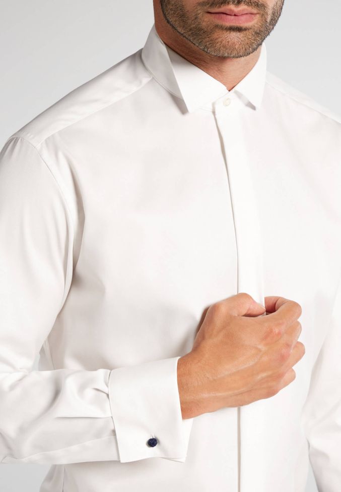 Eterna Hemd Herren Eterna Classic Bügelfreie Kragen Kläppchenkragen Lange Ärmel