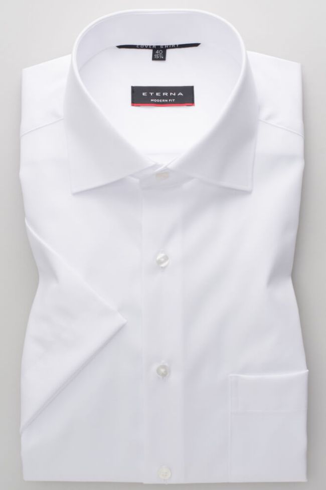 Eterna Hemd Herren Eterna Classic Bügelfreie Kurze Ärmel