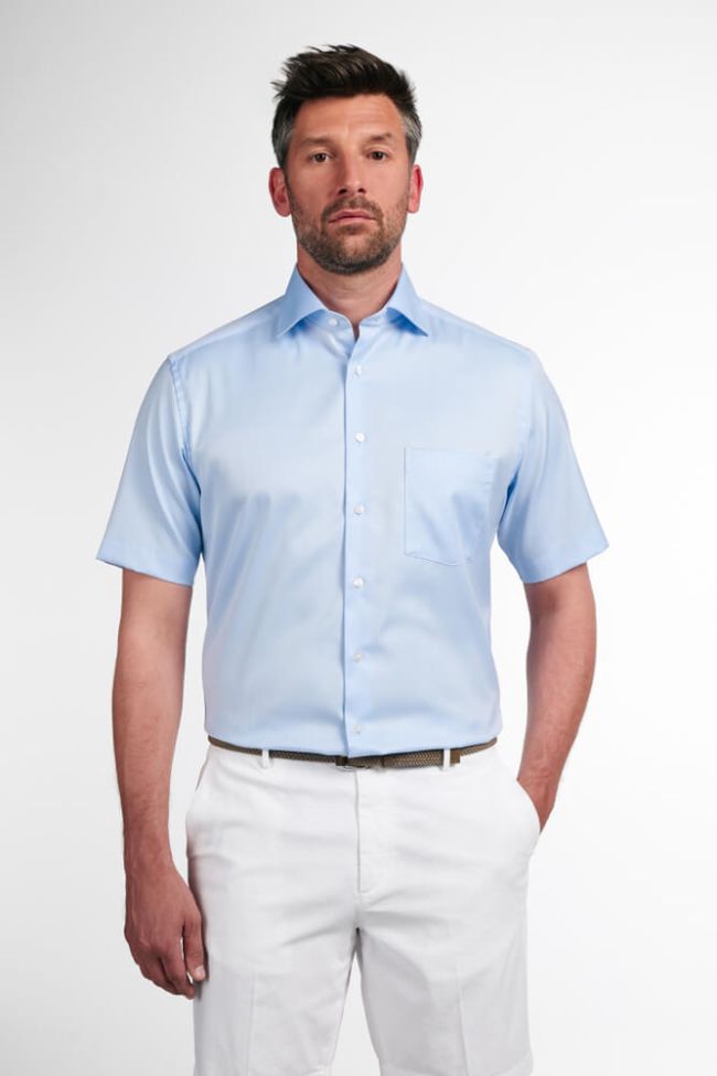 Eterna Hemd Herren Eterna Classic Bügelfreie Kurze Ärmel