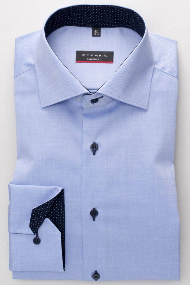 Eterna Hemd Herren Eterna Classic Bügelfreie Lange Ärmel