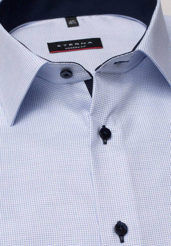 Eterna Hemd Herren Eterna Classic Bügelfreie Lange Ärmel