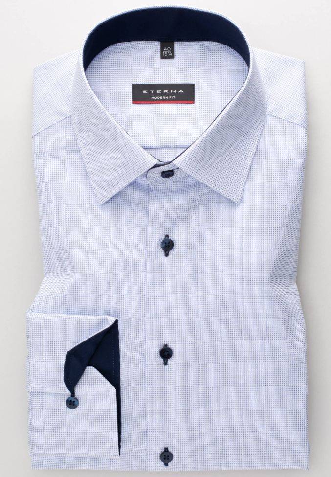 eterna Hemd Herren Eterna Classic Bügelfreie Lange Ärmel