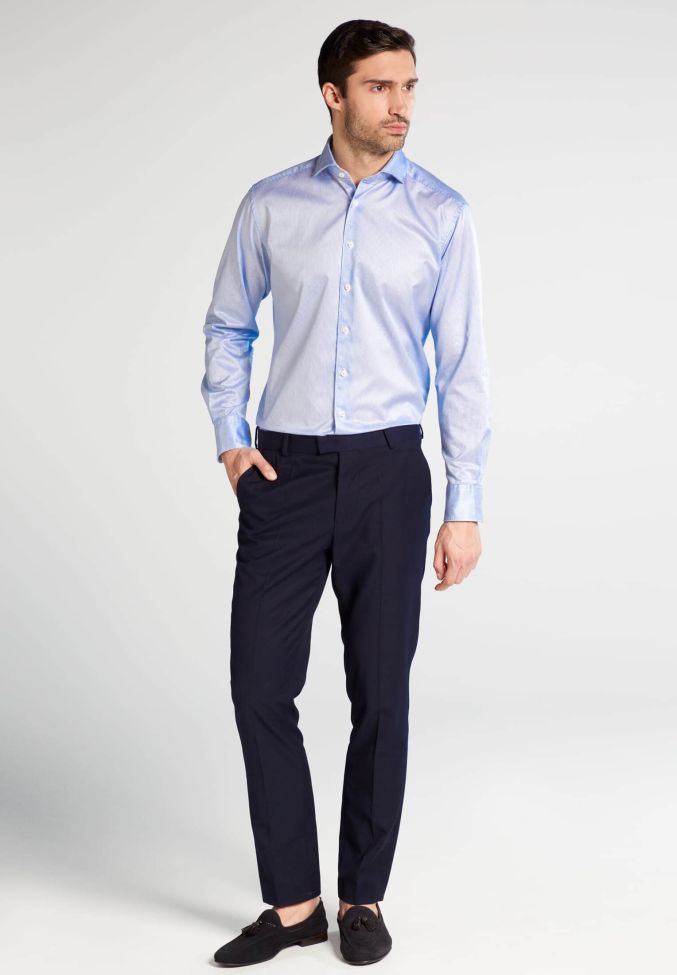 Eterna Hemd Herren Eterna Classic Bügelfreie Lange Ärmel