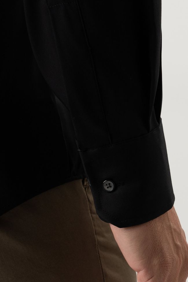 Eterna Hemd Herren Eterna Classic Einfarbig 37% Cotton 63% Lyocell Kragen Französisch Lange Ärmel