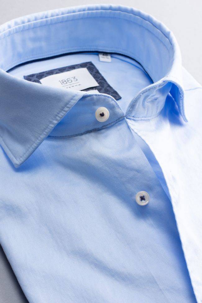 Eterna Hemd Herren Eterna Classic Kragen Französisch Lange Ärmel