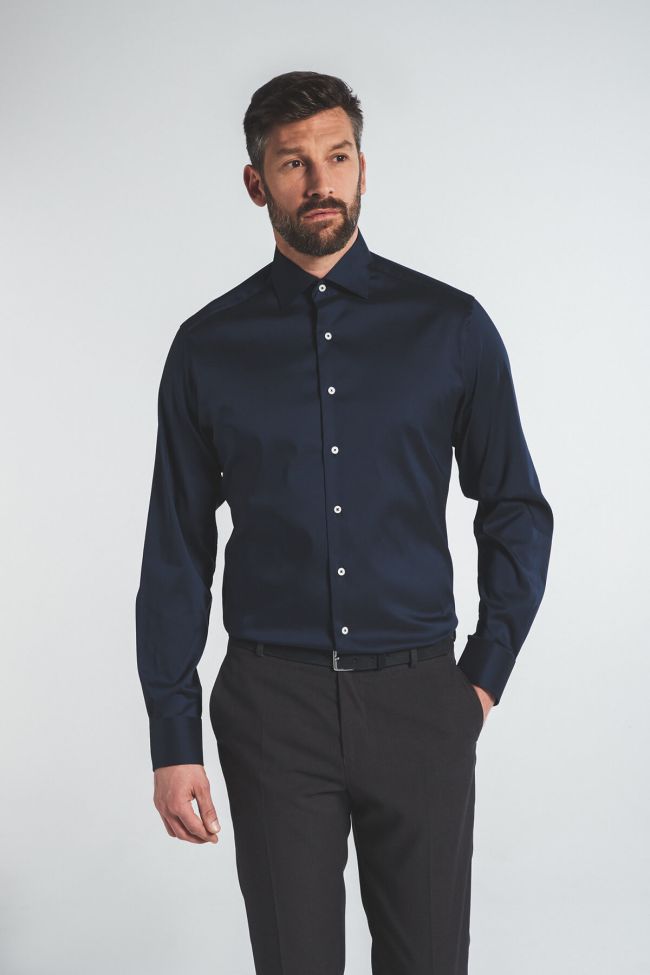 eterna Hemd Herren Eterna Classic kragen Italienisch Lange Ärmel