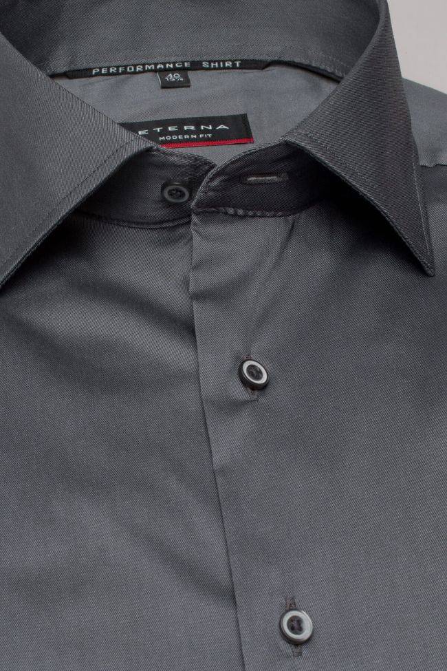 Eterna Hemd Herren Eterna Classic Kragen Italienisch Lange Ärmel