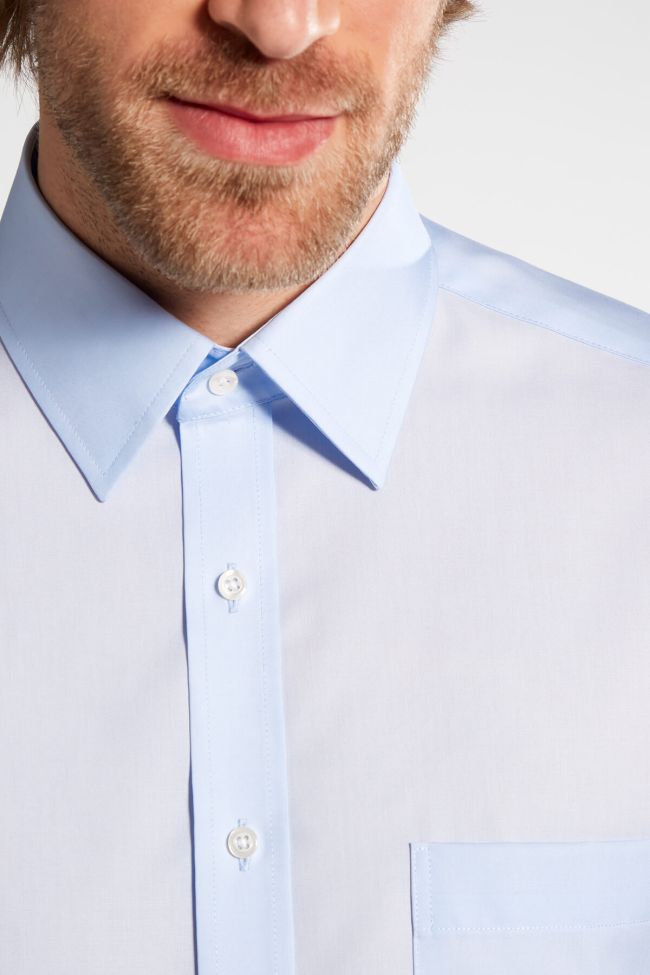 Eterna Hemd Herren Eterna Comfort Bügelfreie Kragen Italienisch Kurze Ärmel