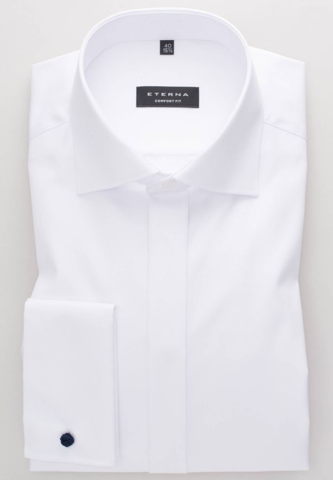 Eterna Hemd Herren Eterna Comfort Bügelfreie Kragen Italienisch Lange Ärmel