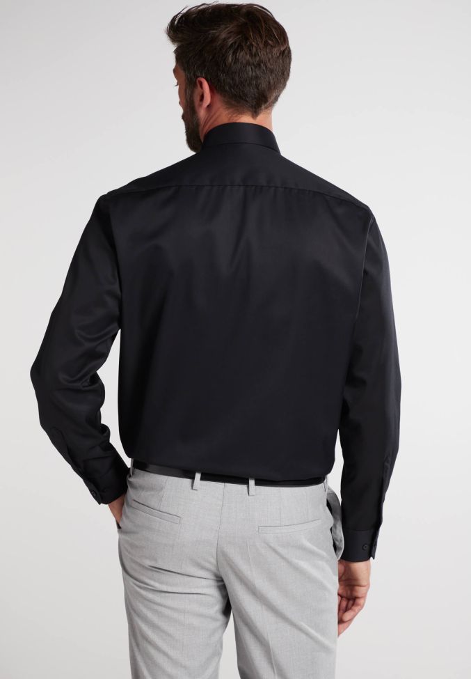 Eterna Hemd Herren Eterna Comfort Bügelfreie Kragen Italienisch Lange Ärmel