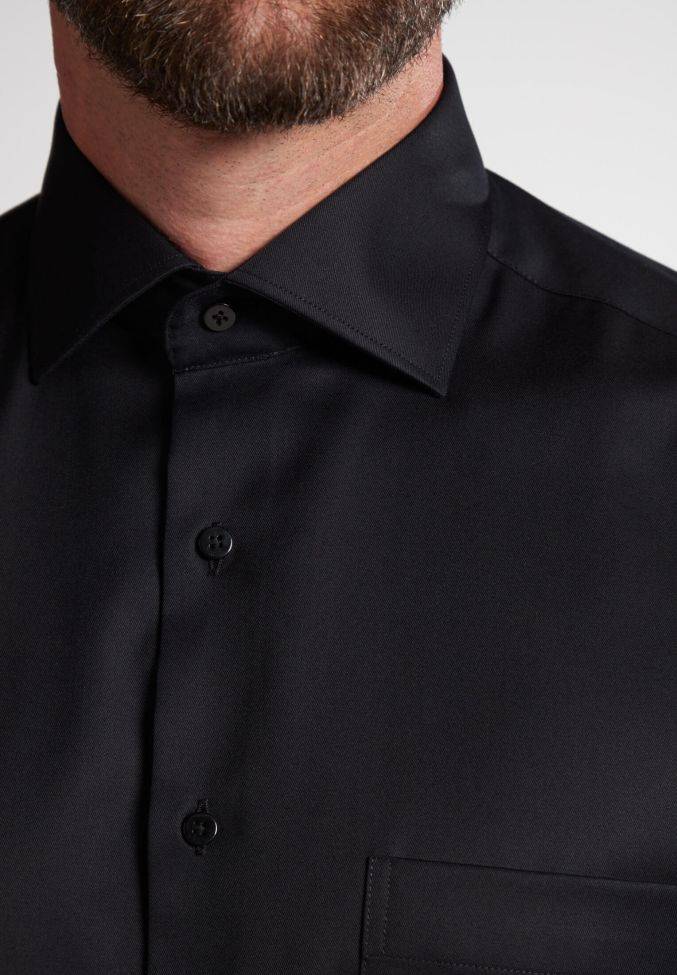 Eterna Hemd Herren Eterna Comfort Bügelfreie Kragen Italienisch Lange Ärmel