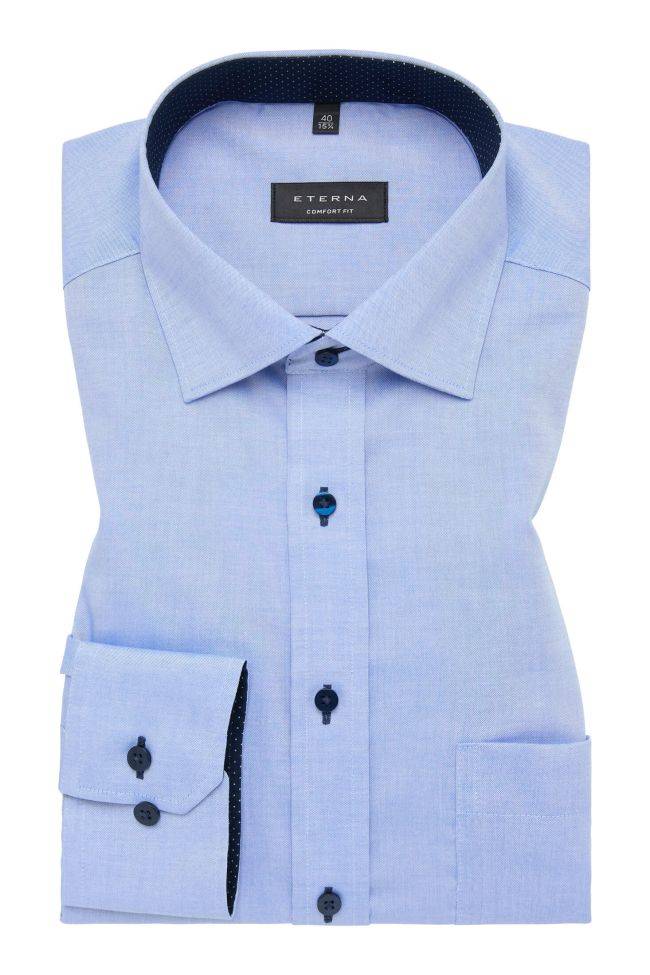 eterna Hemd Herren Eterna Comfort Bügelfreie Lange Ärmel
