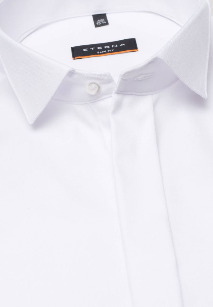Eterna Hemd Herren Eterna Slim Bügelfreie Kragen Kläppchenkragen Lange Ärmel