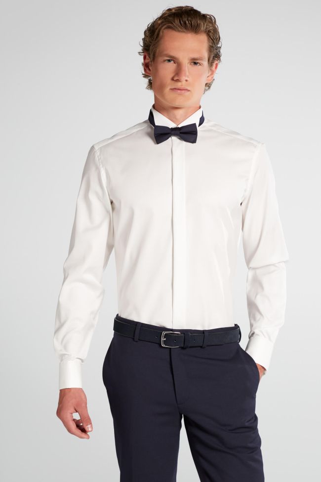 eterna Hemd Herren Eterna Slim Bügelfreie kragen Kläppchenkragen Lange Ärmel