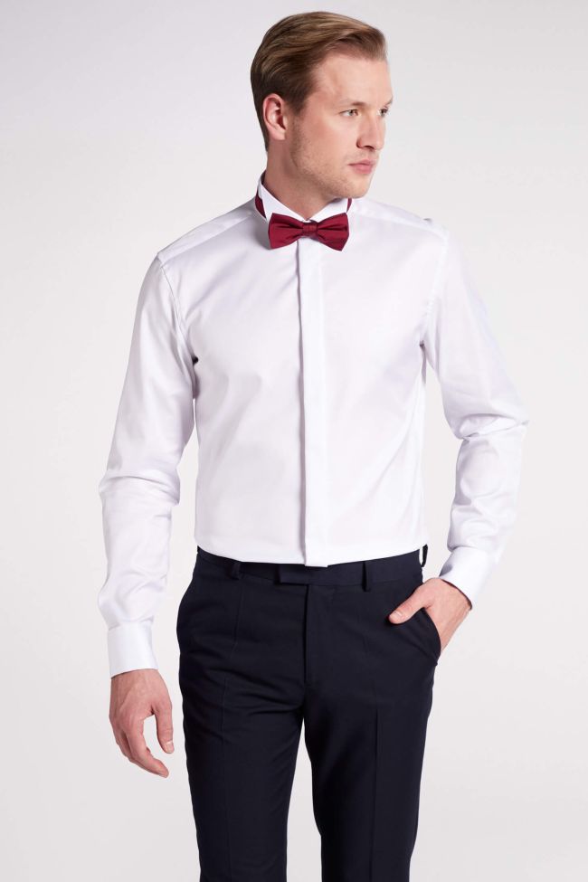 eterna Hemd Herren Eterna Slim Bügelfreie kragen Kläppchenkragen Lange Ärmel