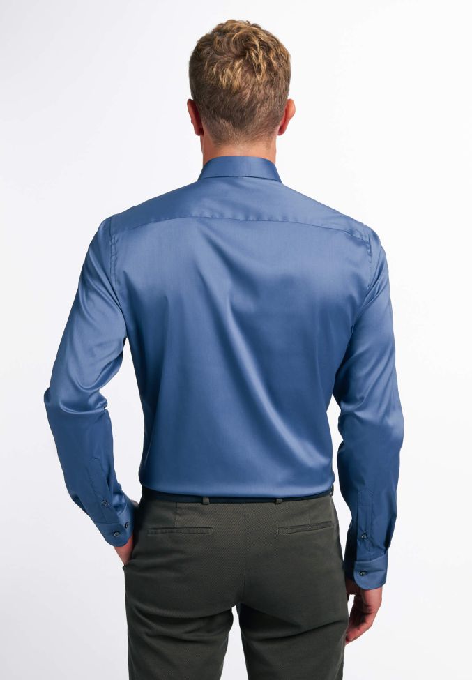 Eterna Hemd Herren Eterna Slim Bügelfreie Lange Ärmel