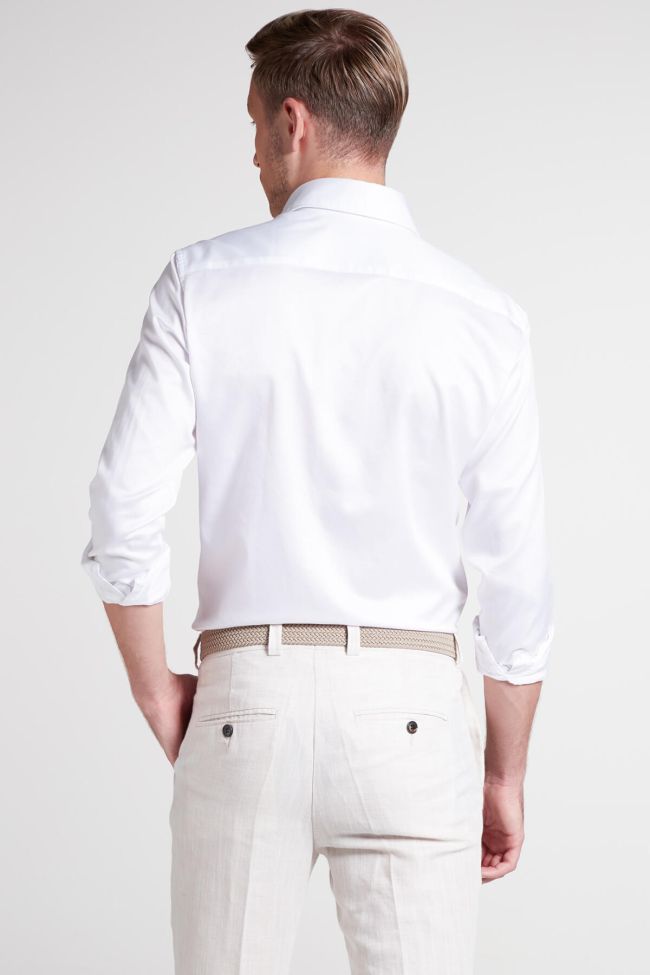 Eterna Hemd Herren Eterna Slim Kragen Französisch Lange Ärmel