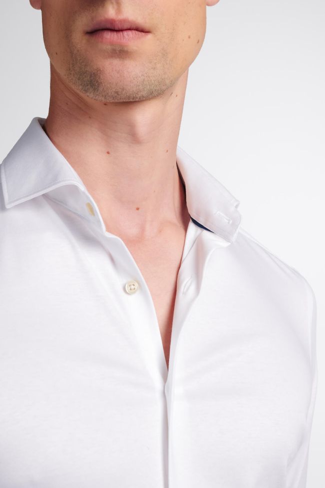 Eterna Hemd Herren Eterna Slim Kragen Französisch Lange Ärmel