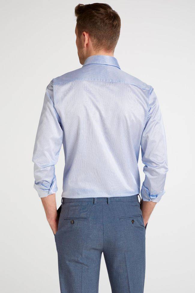 Eterna Hemd Herren Eterna Slim Kragen Französisch Lange Ärmel