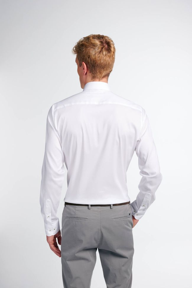 Eterna Hemd Herren Eterna Slim Kragen Italienisch Lange Ärmel
