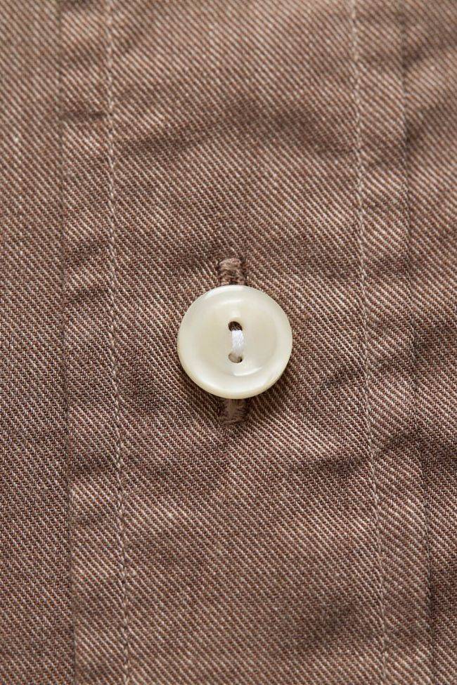 Eton Hemd Herren Eton Regular Einfarbig 100% Baumwolle Kragen Button-Down Lange Ärmel