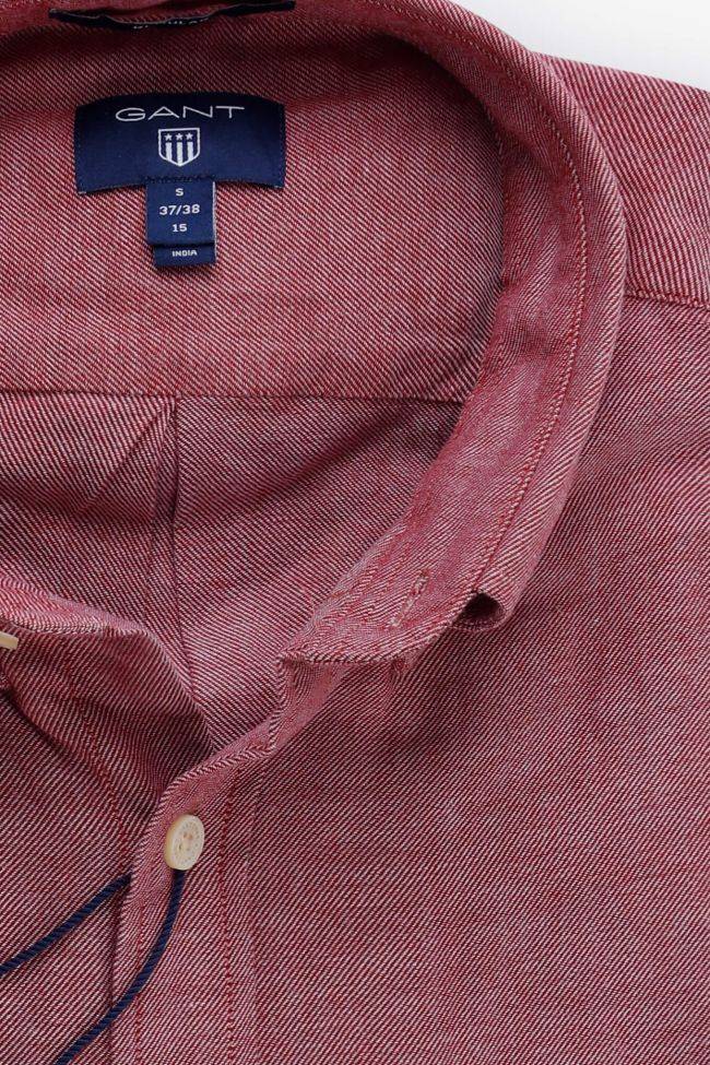 Gant Hemd Herren Gant Regular Einfarbig 100% Baumwolle Kragen Button-Down Lange Ärmel