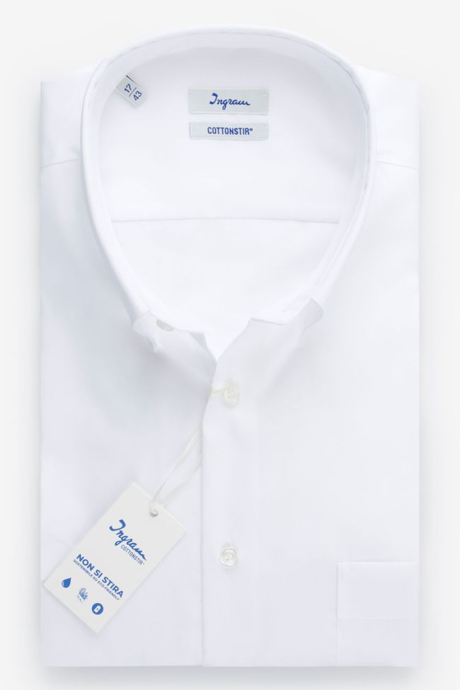 ingram Hemd Herren Ingram Classic Bügelfreie Einfarbig 100% Baumwolle kragen Button-Down Lange Ärmel