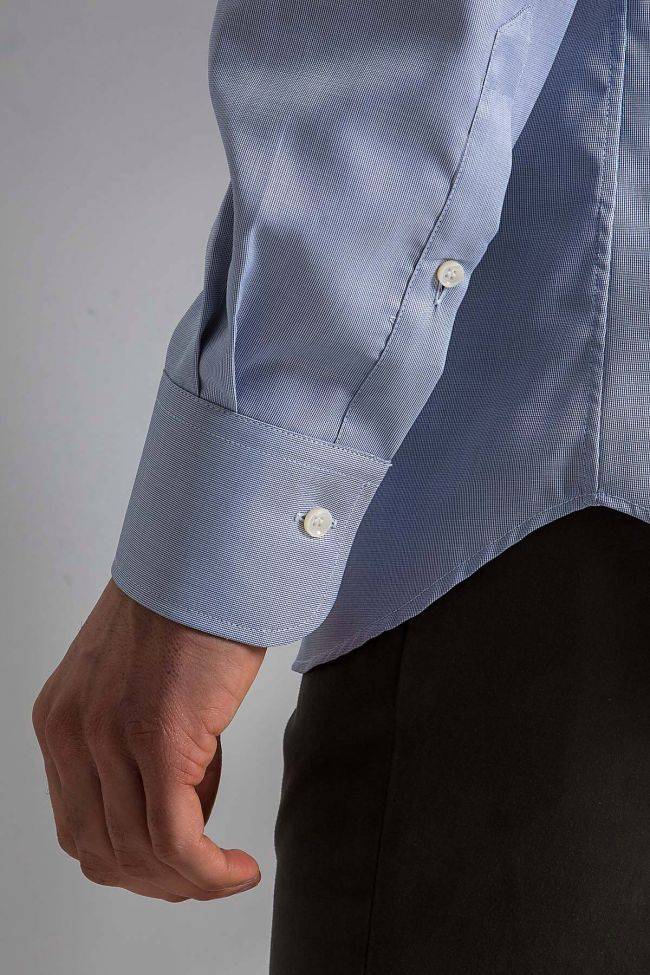 Ingram Hemd Herren Ingram Regular Bügelfreie Einfarbig 100% Baumwolle Kragen Italienisch Lange Ärmel