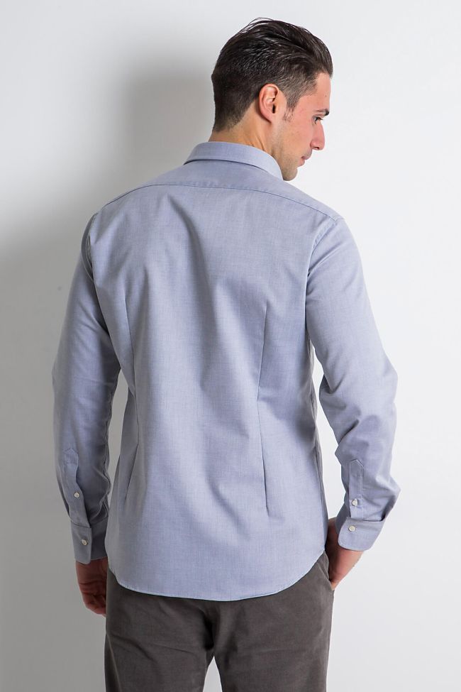 Ingram Hemd Herren Ingram Slim Bügelfreie Karo 100% Baumwolle Kragen Französisch Lange Ärmel