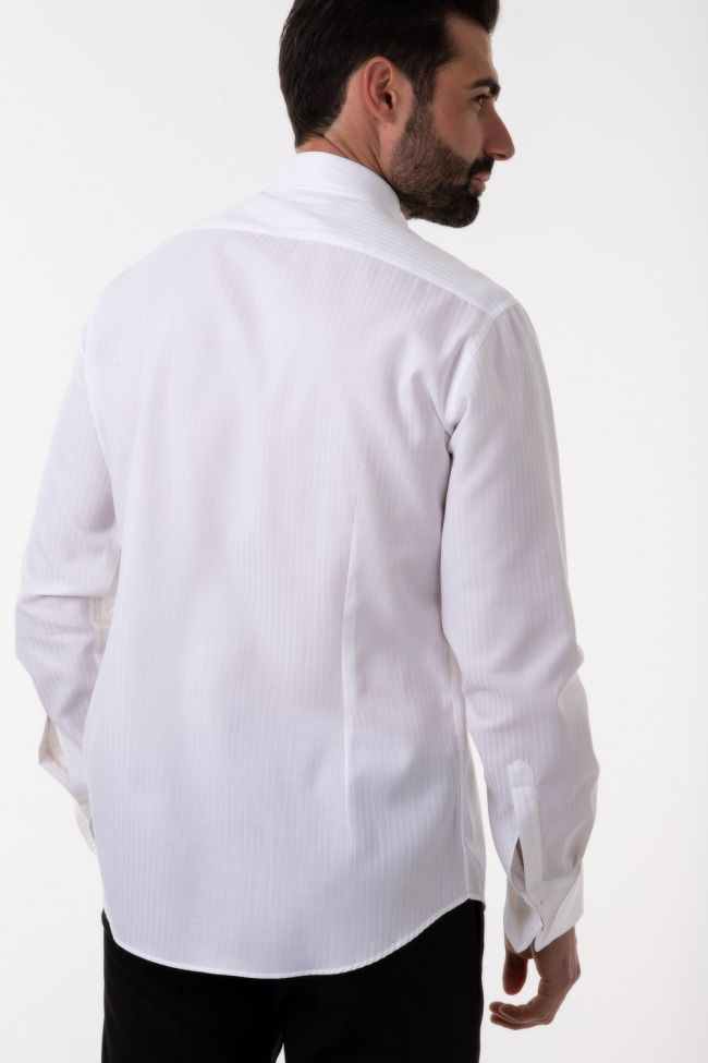 Ingram Hemd Herren Ingram Slim Einfarbig 100% Baumwolle Kragen Kläppchenkragen Lange Ärmel