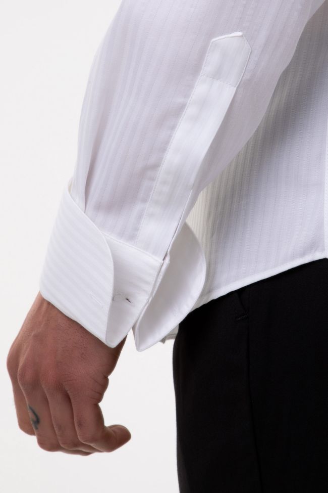 Ingram Hemd Herren Ingram Slim Einfarbig 100% Baumwolle Kragen Kläppchenkragen Lange Ärmel