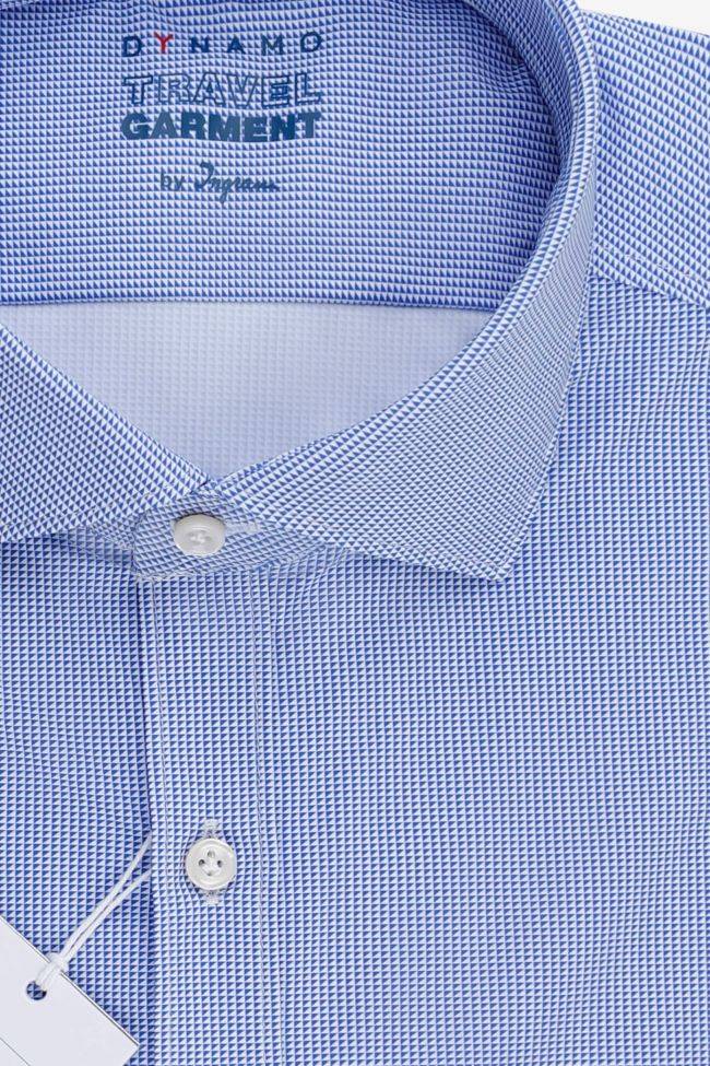Ingram Hemd Herren Ingram Slim Halb Unifarben 73% Polyamide 27% Elastan Kragen Französisch Lange Ärmel