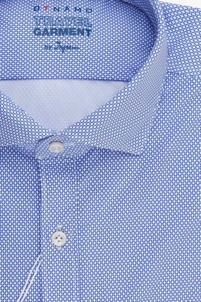 Ingram Hemd Herren Ingram Slim Halb Unifarben 73% Polyamide 27% Elastan Kragen Französisch Lange Ärmel