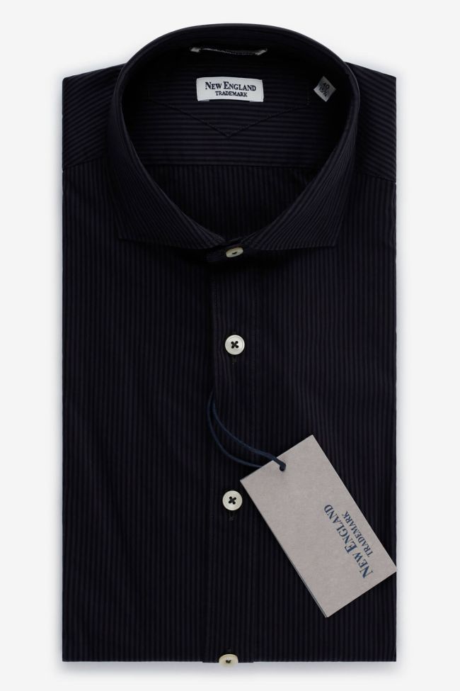 new england Hemd Herren New England Regular Streifen 70% cotton 27% pa 3% ea kragen Französisch Lange Ärmel