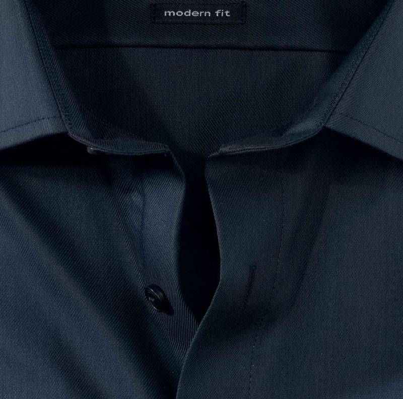 Olymp Hemd Herren Olymp Classic Bügelfreie Einfarbig Kragen Italienisch Lange Ärmel